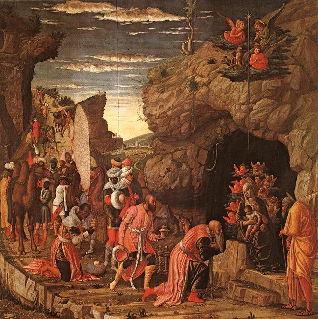 Andrea Mantegna Adoration of the Magi oil painting picture